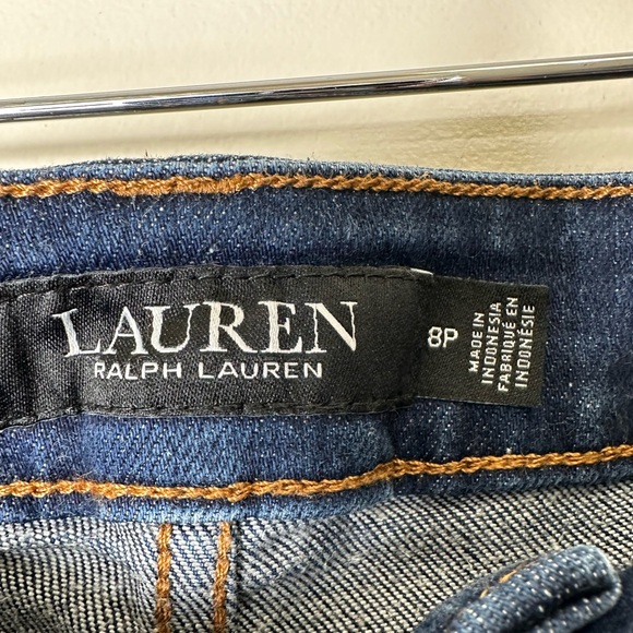 Lauren Ralph Lauren Women’s High-Rise Skinny Ankle Jean size 8P - Picture 4 of 12